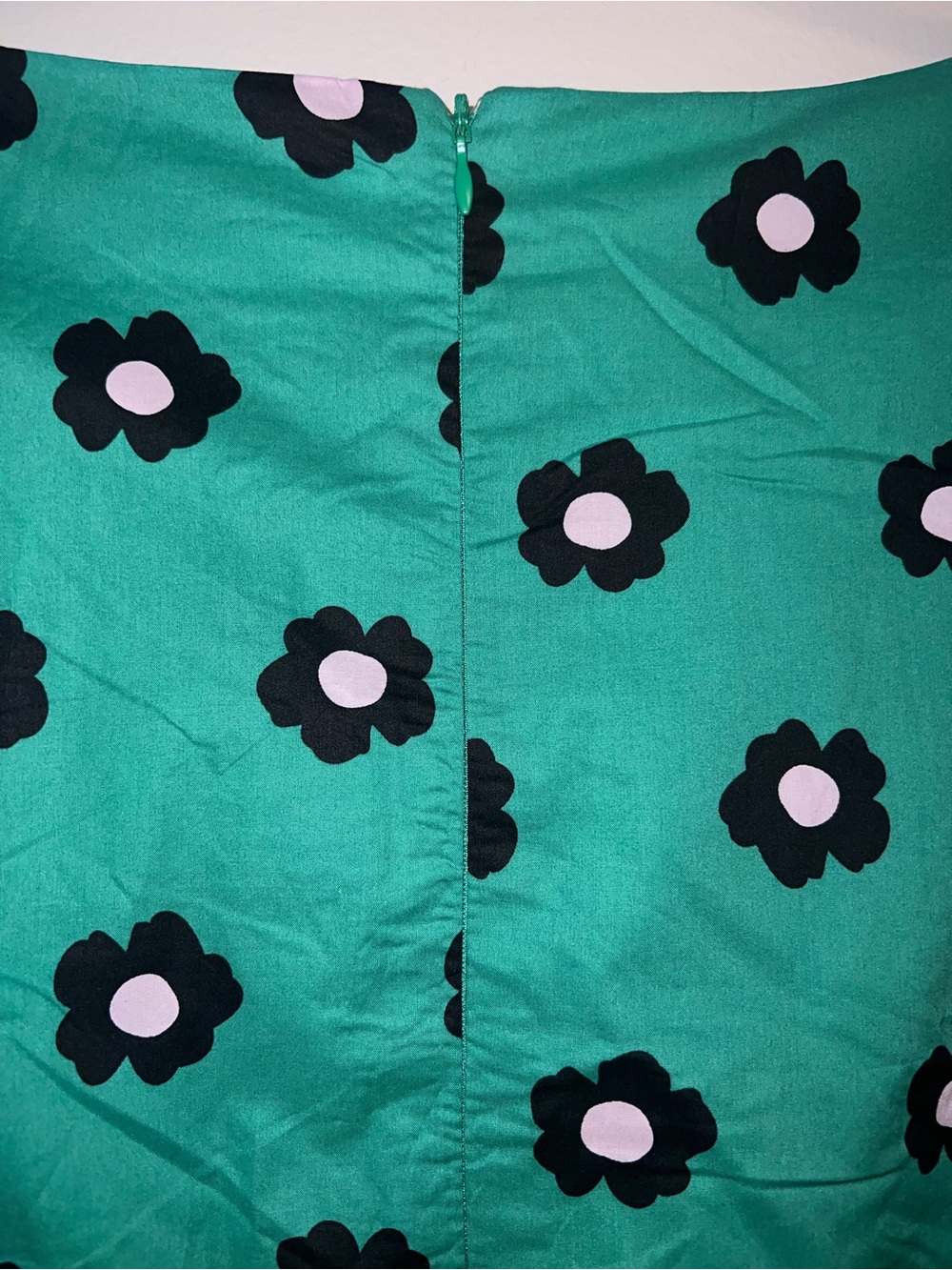 Tulip B Women XLarge Green Floral Sleeveless Fit and Flare Dress Pockets MDJD630 - Picture 8 of 11